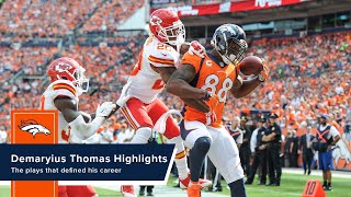 Demaryius Thomas' Broncos career highlights
