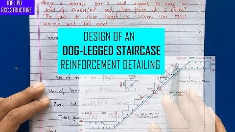 Design of RCC Staircase | Dog Legged Staircase | RCC Structures | IOE , TU , PU