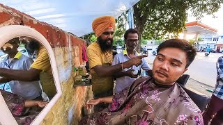 $1.21 Street Haircut in Amritsar, India 🇮🇳