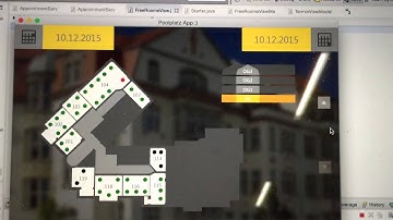 Reservation-client for office places with JavaFX