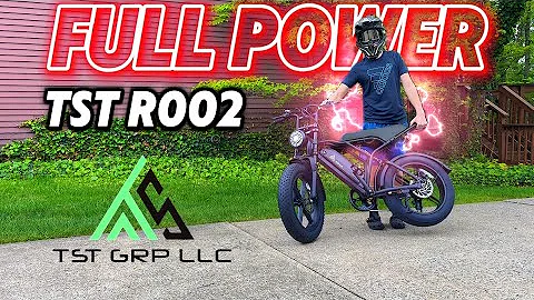 I Unlocked The FULL POWER on my Street Legal E-Bike// TST R002 Ebike