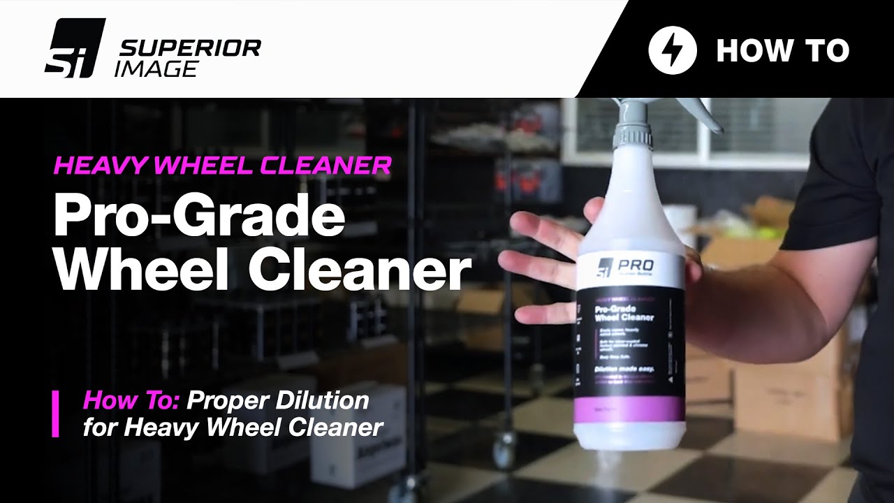 Heavy Wheel Cleaner – Superior Image Car Care