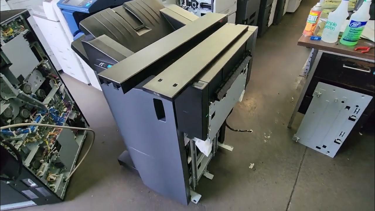Toshiba MJ1111_1112 Stapling Finisher Plastic Cover Install YouTube