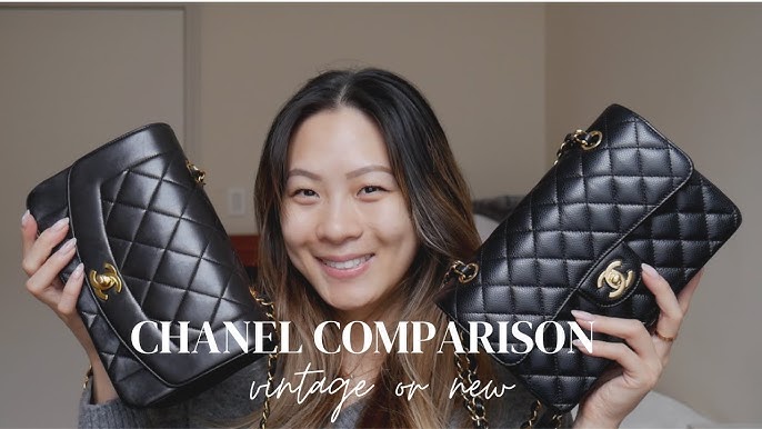 DESIGNER HANDBAG REVIEW - Chanel Small Lambskin Diana (Vlogmas 6)