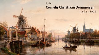 Artist Cornelis Christiaan Dommersen (1842 - 1928) Dutch Painter | WAA