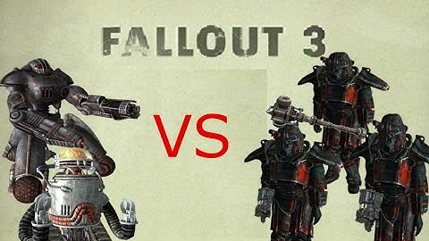 Fallout 3 Outcast Vs Robots