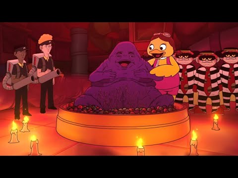 Grimace Gives Birth