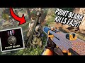 The Easiest Way To Get POINT BLANK KILLS For Gold Camo.. (BLACK OPS COLD WAR)