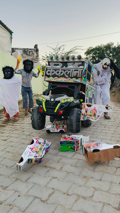 Remote Control Mini DJ Trucks😱 !! Accident Small Dj Pickup !! #dj #minidjtruck #djtruck