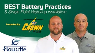 Battery Watering Best Practices & SinglePoint Watering System Installation