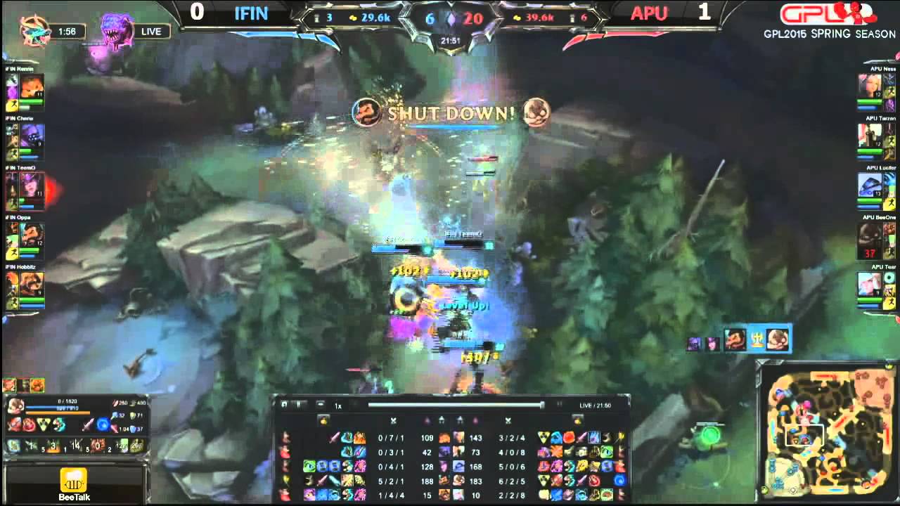 [Highlights] An Phat Ultimate vs Team Infinite Game 2 GPL Spring 2015   APU vs IFI