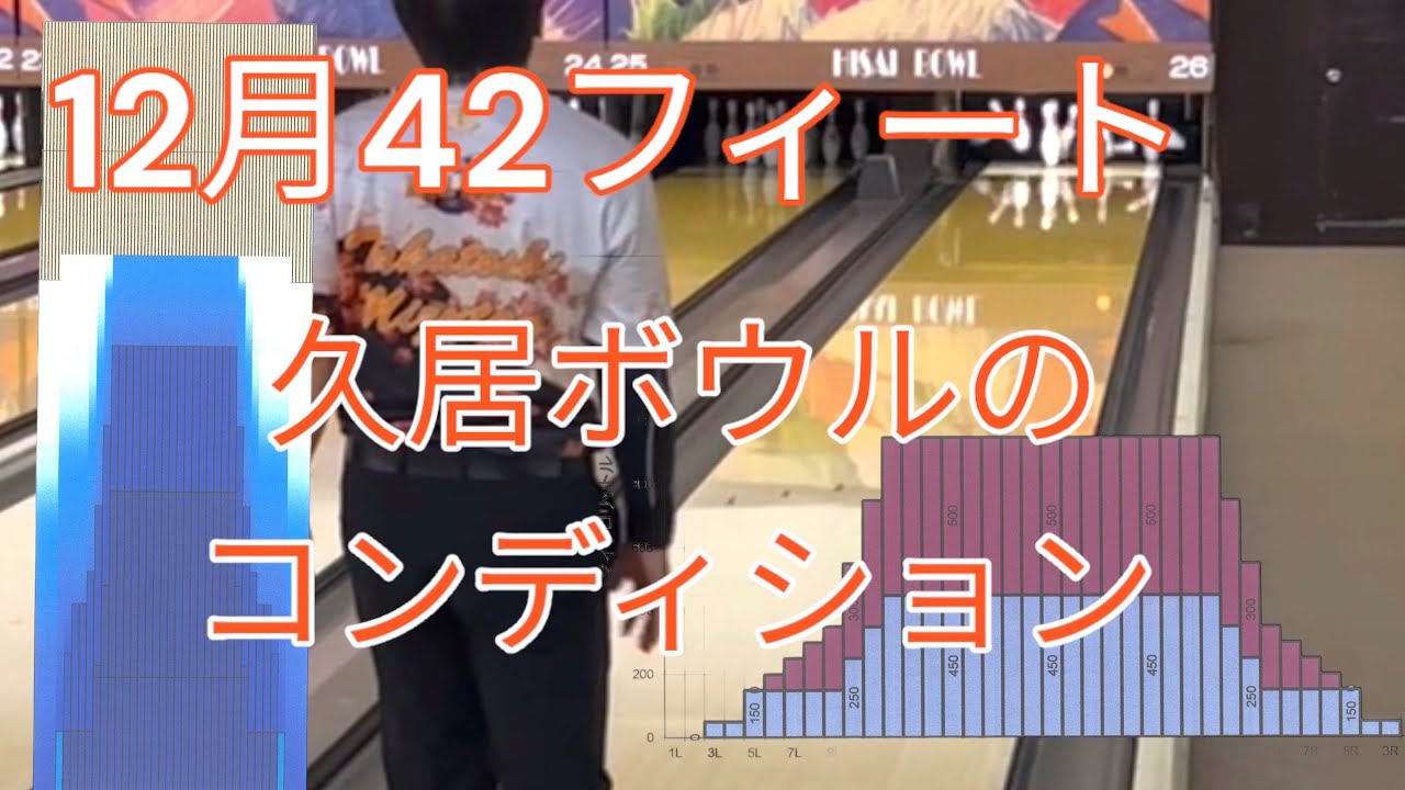 【久居ボウリングセンター】12月のコンディションを投げてみました【42フィート】