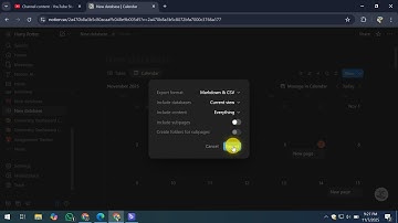 How To Download Notion Database