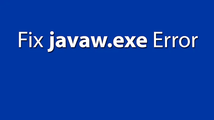 How to Fix Javaw.exe Error in Few Steps