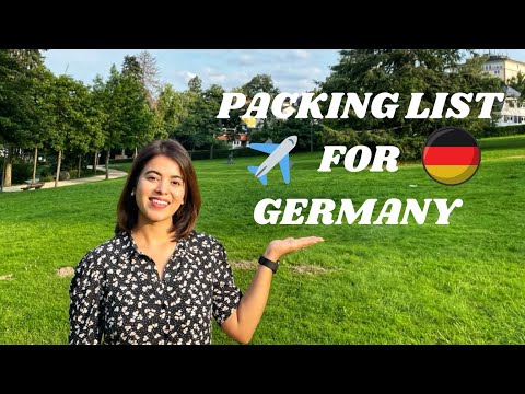 Packing for Germany | Things TO BRING & NOT TO BRING | Moving to Germany from India Details and Tips