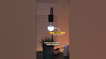 Create your own light show with WiZ Light’s Music Sync feature