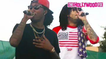 Future & DJ Esco Perform Live At The Florida A&M University Homecoming Game Halftime Show In Florida