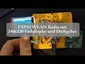 WLAN Internet Radio mit ESP32, Karadio32, Display und Drehgeber DIY [Tutorial]
