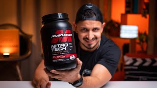 في المكملات| مكمل الواي بروتين من نايتروتيك بشكله الجديد NitroTech Muscle Tech screenshot 4