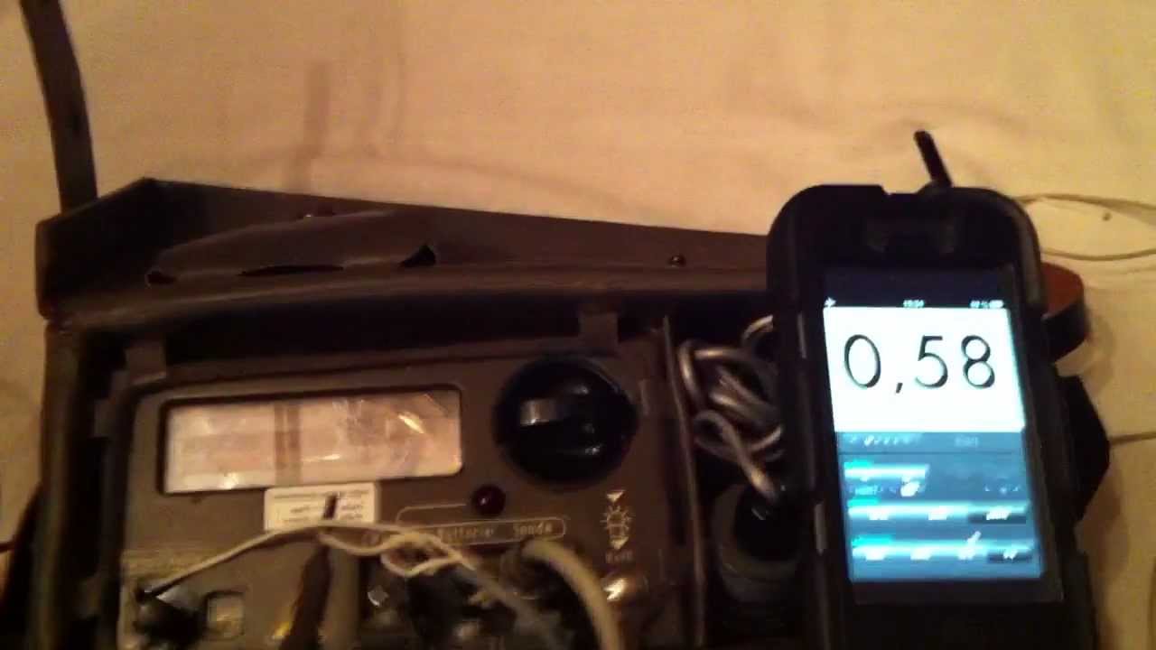 SV-500 mit digitalem Counter auf IPhone-Basis