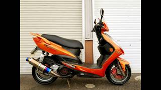 ヤフオク出品用 キムコ レーシング150Fi - YouTube