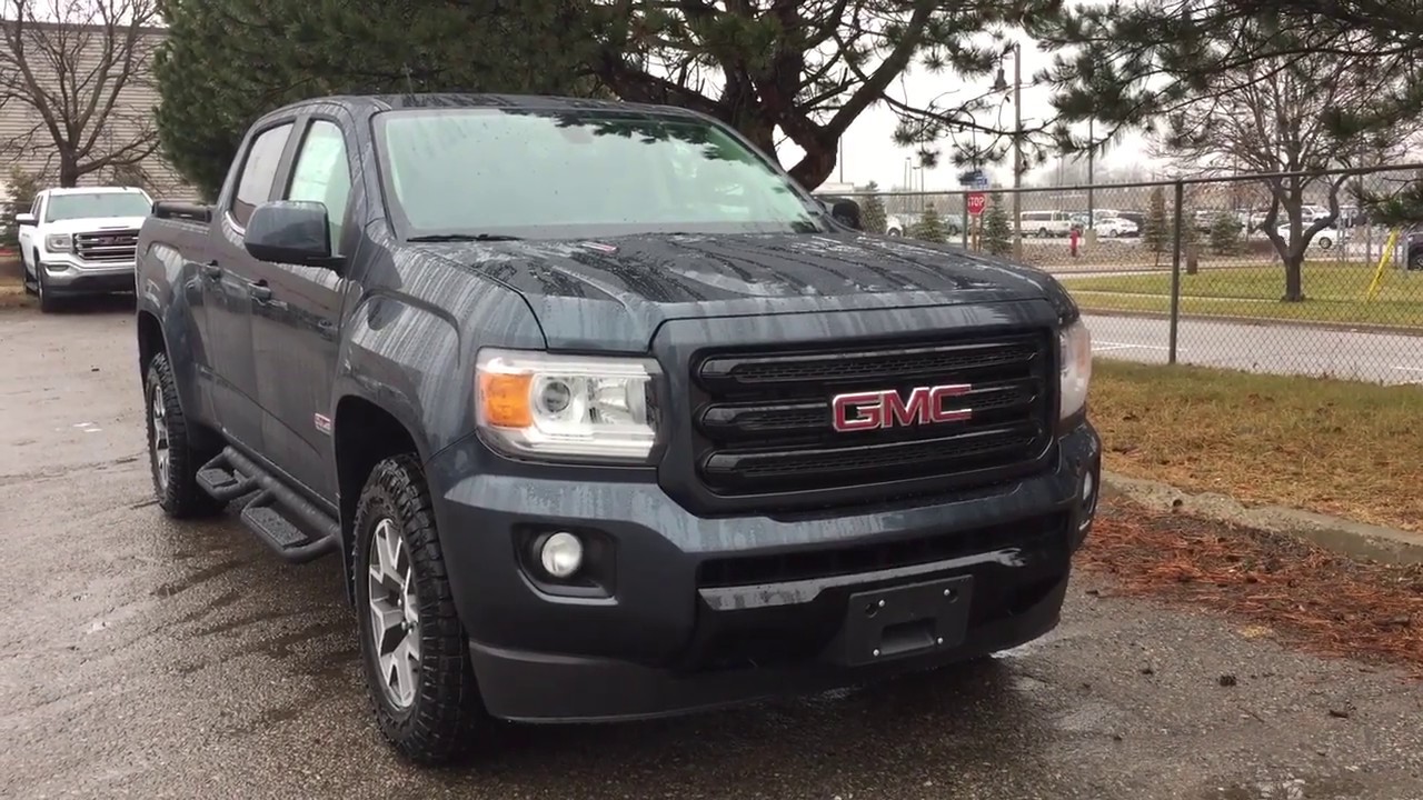 2019 Gmc Canyon All Terrain 2 8l Turbo Diesel Duramax Oshawa On Stock 190449