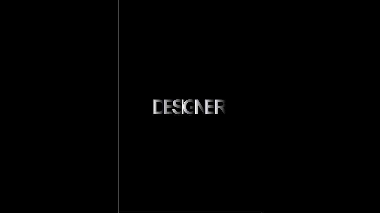 A stylish text effect Illustrator tutorial