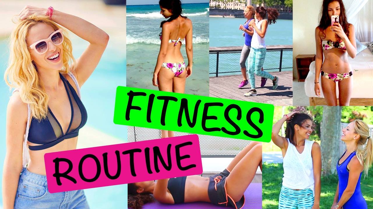 Fitness Routine Weekly Schedule YouTube