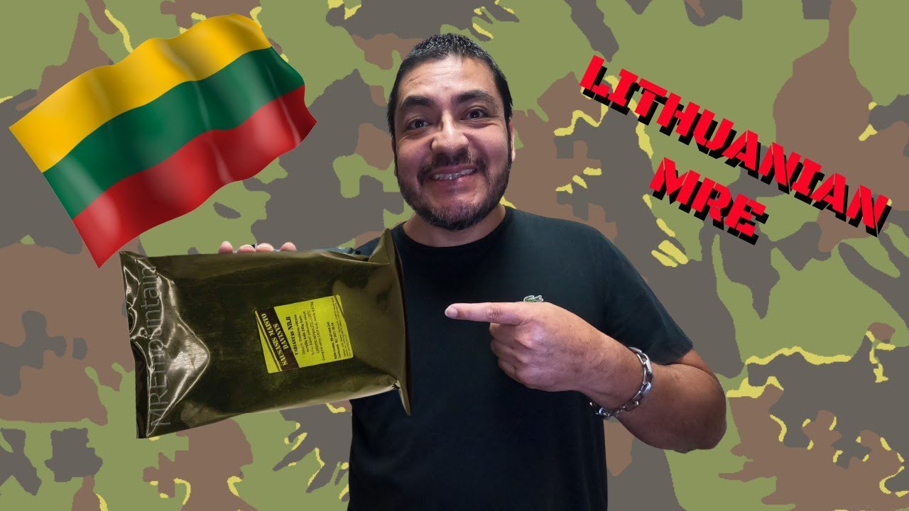 Taste Testing A Lithuanian MRE 2021 * VLOG #11 - YouTube