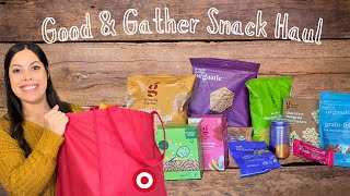 Target Snack Haul (All Good and Gather Healthy-ish Snacks!)