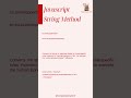 ToLocaleUpperCase() || JS String Methods Course #javascript #stringmethod #short #vionalacademytech