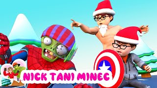 Strong GYM Nick & Fat Boy Nick Captain America - Scary Teacher 3D: The Santa's Telephone Box