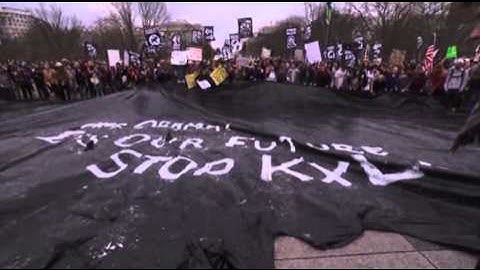 Raw: Keystone Pipeline Protesters Arrested in DC
