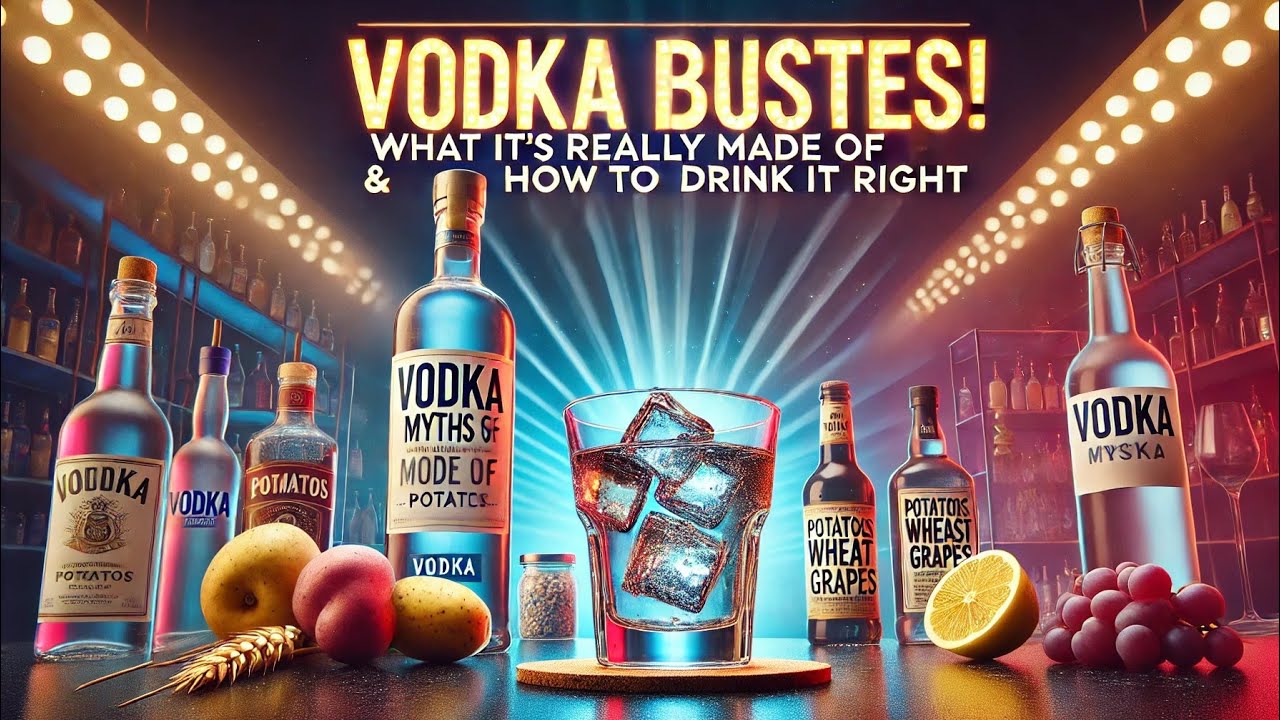Vodka Myths Busted! What It's REALLY Made Of & How to Drink It Right