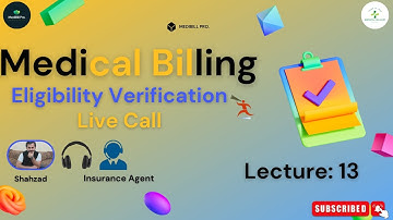 Medical Billing & Coding Basic Course 2024 | Live Call Eligibility Verification from Insurance Agent