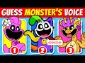 Guess the smiling critters voice poppy playtime chapter 3 characters compilation 7