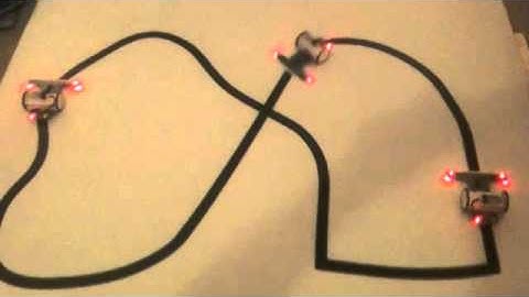 A gaggle of line followers