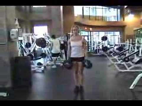 promise rings Steph Miller Pro Figure Core Nutritionals Walking Lunges 85s