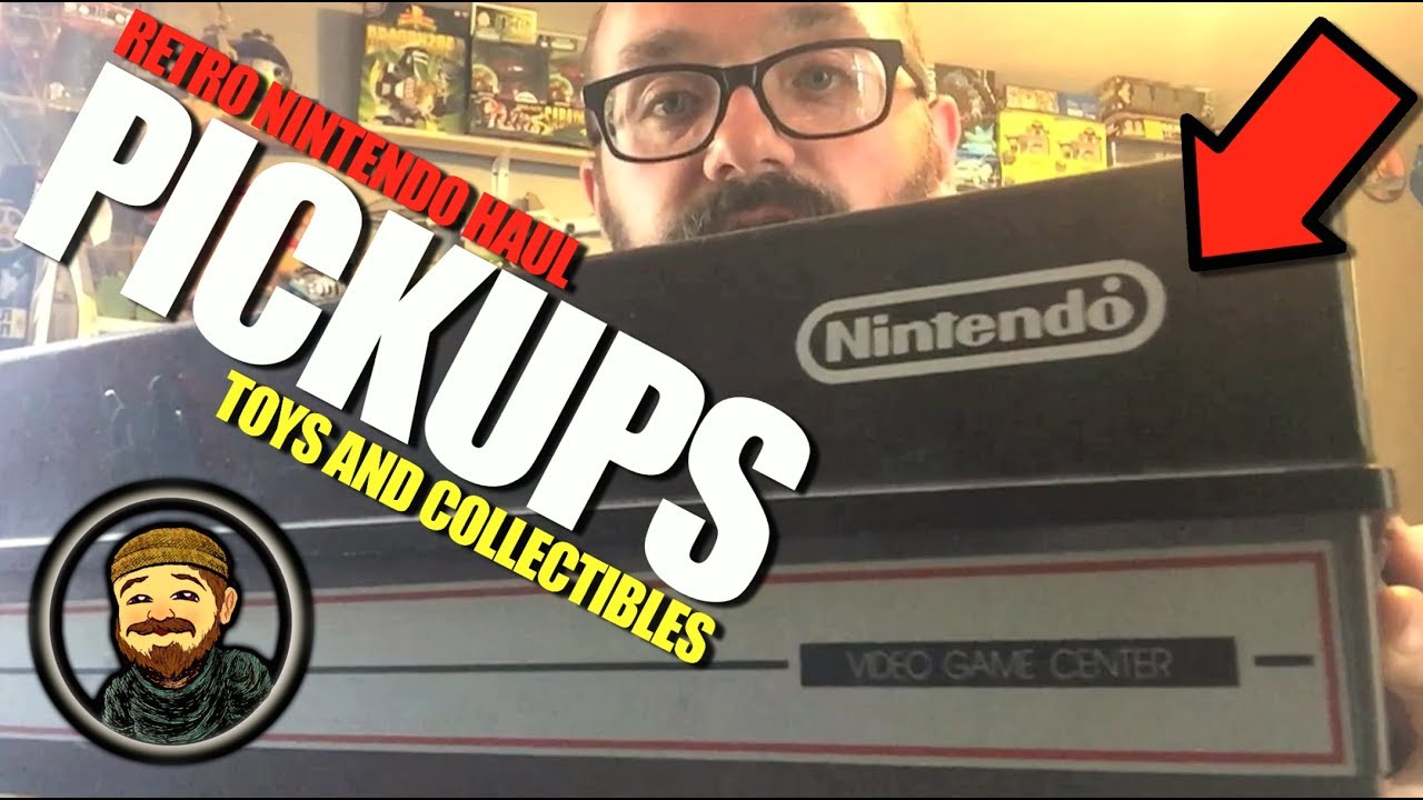 Vintage Nintendo haul and Dino Riders NAZTALGIC PICKUPS