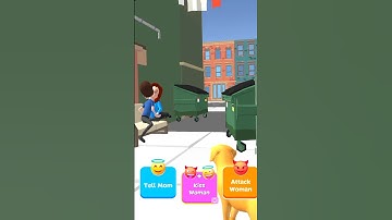 DOGGY NE KISS KHARAB KAR DI 😂😂 IN DOG LIFE SIMULATOR | #shorts