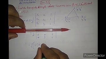 Class 12 NCERT maths|Area of triangles using determinants| Ex4.3 introduction| Exercise 4.3 NCERT