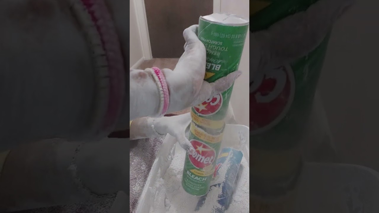 ASMR Simple Powder Play (Comet💚 & Ajax💙) ...LOTS OF Dust!!😌💨💨💨💨💨💨💨💨💨**Oddly Satisfying**