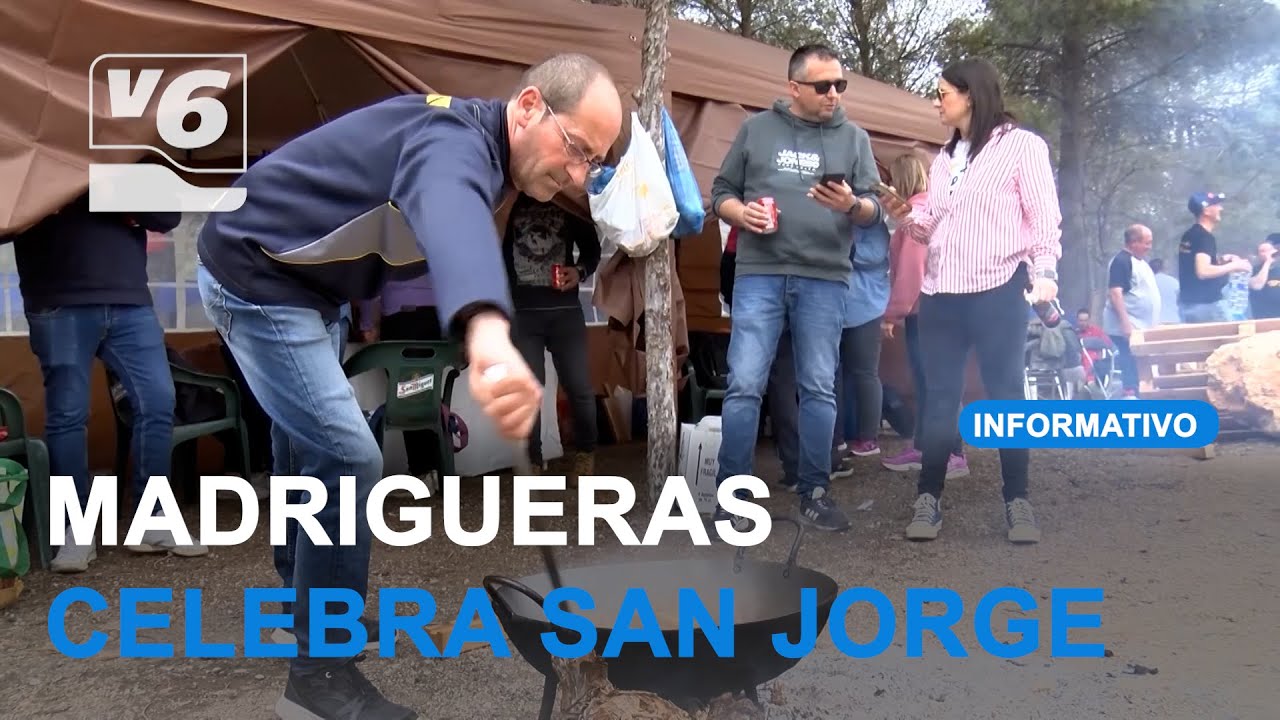 Madrigueras celebra San Jorge con una gazpachada