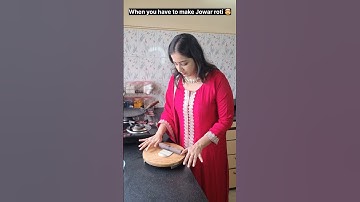 "The simplest trick to make Jowar roti." 😉🤣🤪 #relatable #comedy #funny #shorts