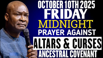 {Friday, October 10th 2025} Destroy Altars Stagnation and Spirit of Delay - Apostle Joshua Selman