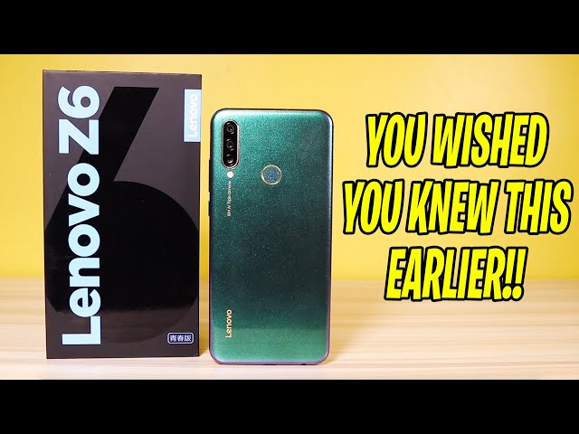 Lenovo Z6 Lite(Youth) Review - IMPOSSIBLE FOR THE PRICE! - YouTube
