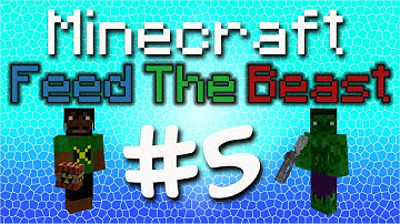 Minecraft - Feed the Beast - Part 5 - Our First Peat Bar