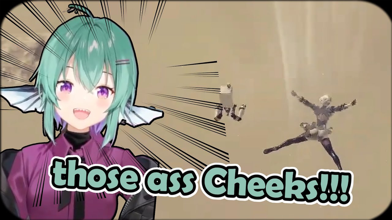 Finana was so distracted by 2B's Ass Cheeks (who doesn't??👀)