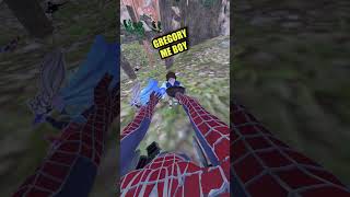 Spider-Man VR PLAYS GORILLA TAG WITH GREGORY #vr #virtualreality #spiderman #gaming screenshot 5
