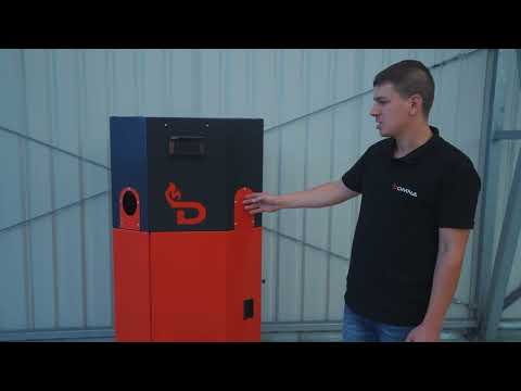 Бункер для зберігання пелет Domna BR-450, видео 1